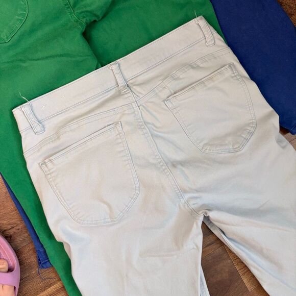 Gibson Latimer Budle Lot of 3 Skinny Pants Women's 8 Royal Blue, Green, Light Bl - Picture 15 of 15